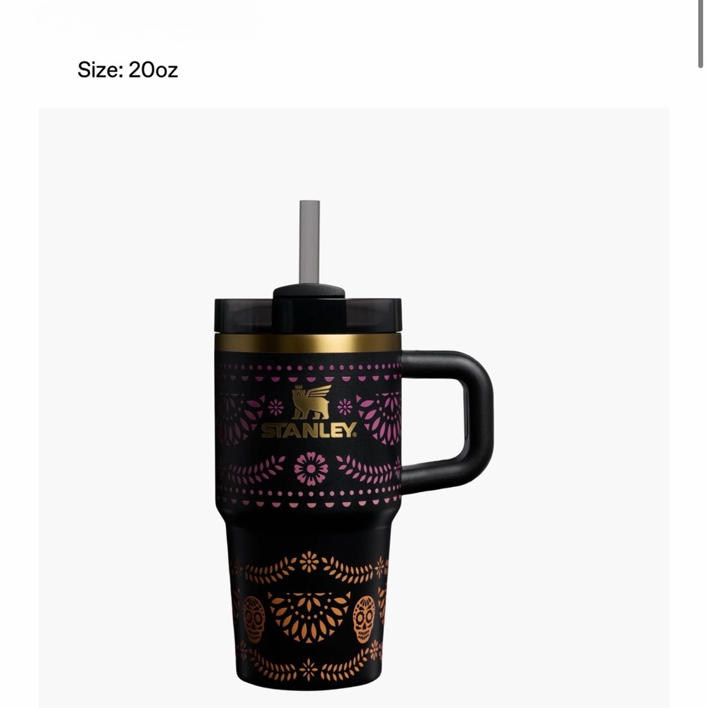 New Stanley dia de los muertos Floral Tumbler